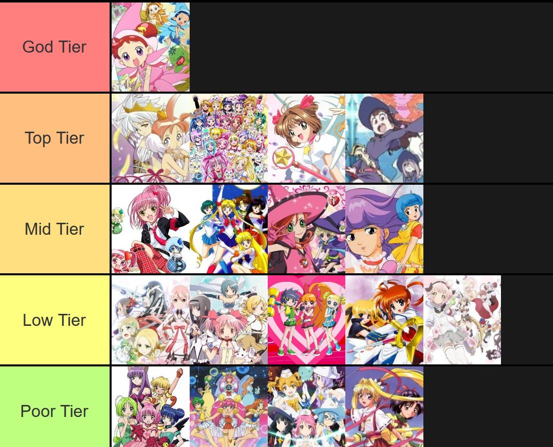 List Steaming Magical Girl Shows  PROFESSIONAL MAGICAL GIRL ENTHUSIAST