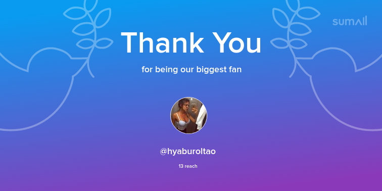 AmandineAss's tweet photo. Our biggest fans this week: hyaburoltao. Thank you! via https://t.co/rjgxKhiRmB https://t.co/k0ju76oXtv