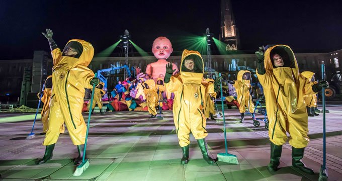 #FromOurFriends Don’t miss @mtgstudios & @walktheplank GIANT outdoor theatre event #ZARA2019 outside @I_W_M, Southwark on 10 & 11 May. 3D projections, vehicles, a cast of over 100 and a huge baby that’s bigger than a double decker bus. Book now: zara-london.eventbrite.co.uk