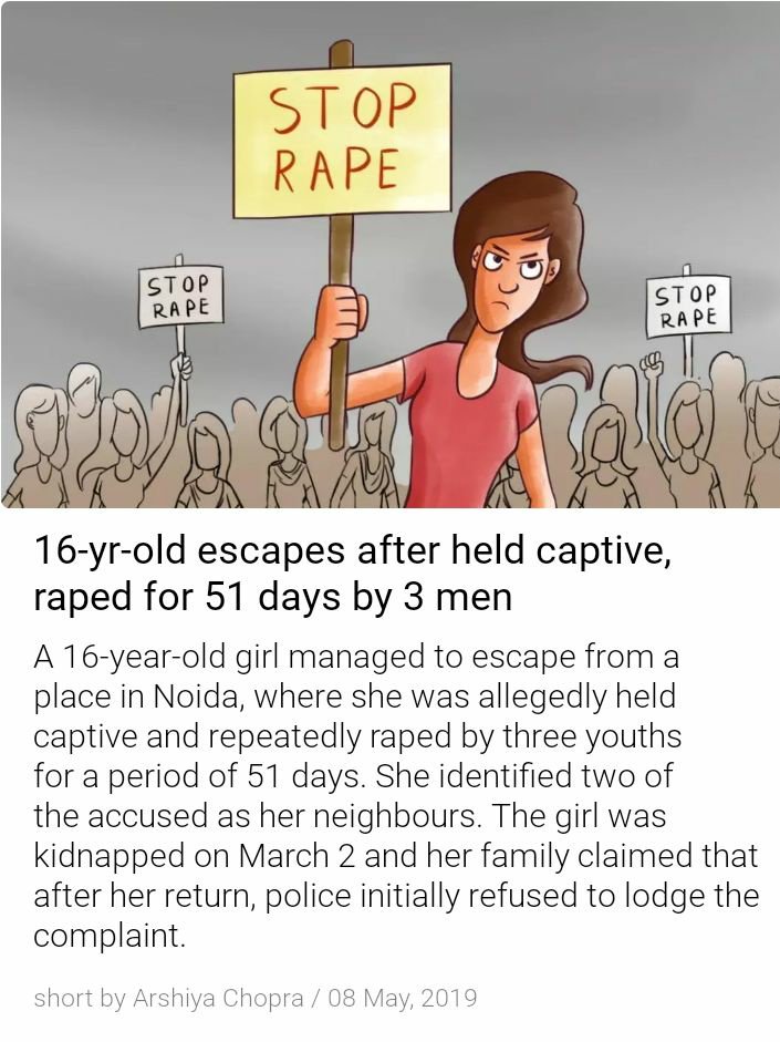 agrawalsuruchi1's tweet image. God knows if there&apos;s an end to it! #NeverGiveUp #justiceisforall
shrts.in/EHMQ