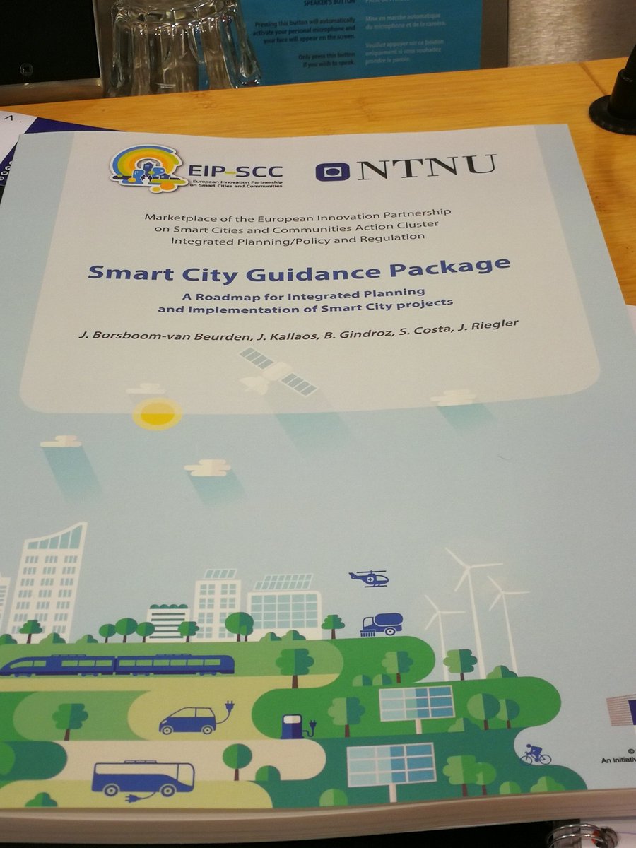 sus_ingmansson's tweet photo. #SmartCityGuidance Package launched today at @EU_CoR. @EUSmartCities integrated planning, policy&Regulations action cluster developped #SmartCityGuide to support planning & managing smart city projects. Great initiative! @IRISsmartcities project represented by @backman_maria 🌟 https://t.co/3oesT5JdYD