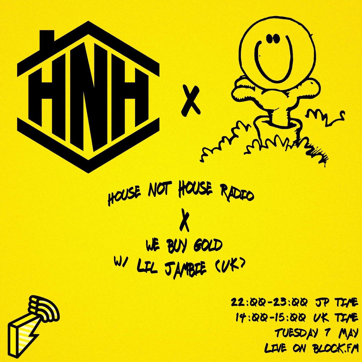 今月のHNH Radio (<a href="/HouseNotHouse/">House Not House</a> )はスペシャルゲストににUKのレーベルWE BUY GOLDとタッグを組んだスペシャルエディション🎶 ライブミックスやインタビューも盛りだくさん💡 
#HNHradio 最新エピソードはこちらから👉 block.fm/radios/134  #blockfm <a href="/frankie_dollar/">Frank Iliya</a> <a href="/DJdatwun/">Dom Datwun</a>