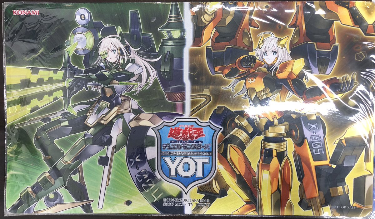 メール便送料無料05 遊戯王 閃刀姫 プレイマット YOT 未開封 - 通販