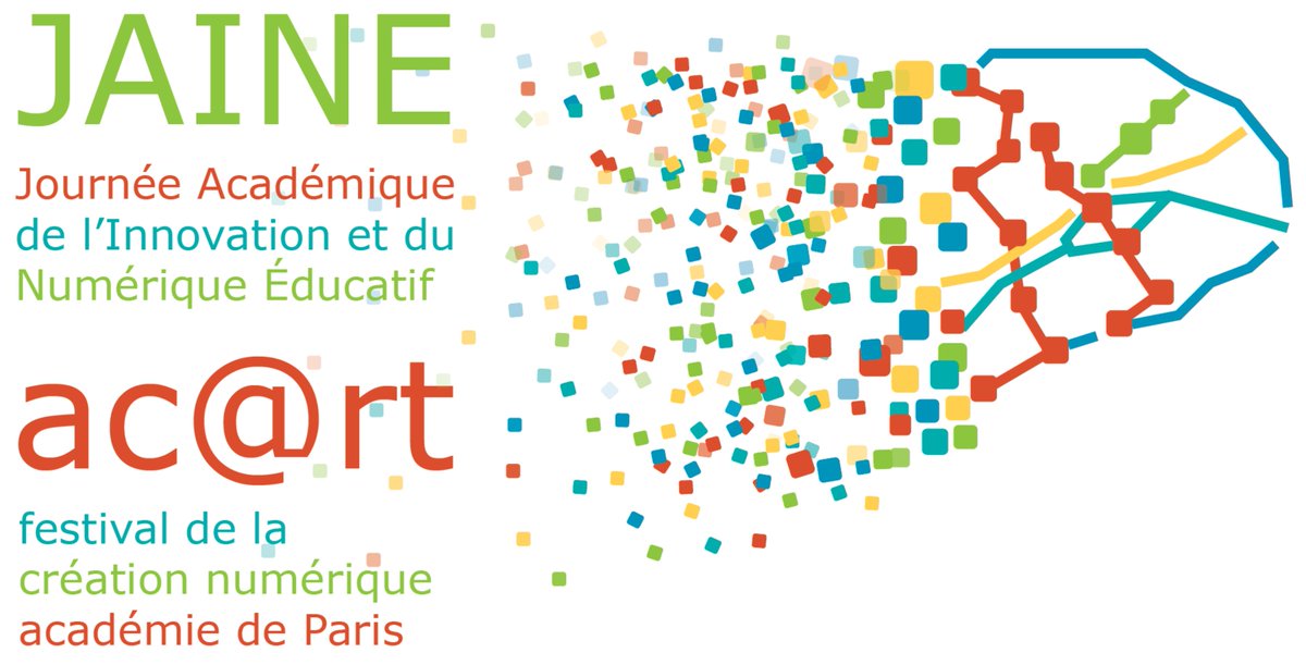 PhTAILLARD's tweet photo. 👍C'est dans 3 semaines ! 
JAINE-ac@rt 2019, innovation pédagogique et créativité numérique de @Academie_Paris se donnent rdv à la @LaVillette le 29 mai
▶️60 démos
▶️conf. de L. JEANNIN "espaces scolaires"
▶️2 plénières ENT
▶️Expo des créations numé. ac@rt
https://t.co/tn9zYXxCFE https://t.co/0ikkIpH7Wv