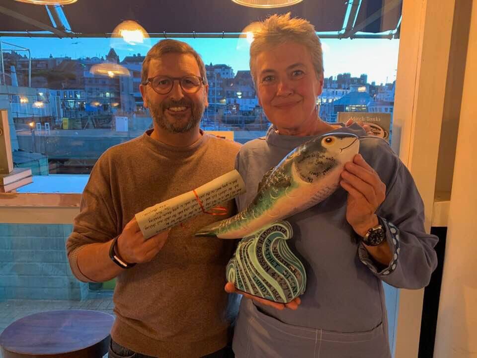 En route to <a href="/BBCDevon/">BBC Devon</a> to talk about <a href="/thefishmish/">Fishermen's Mission</a> #catchoftheday with <a href="/N60BRA/">David FitzGerald</a> <a href="/LibbyWoodhatch/">Libby Woodhatch</a> <a href="/rockfishplym/">rockfishplymouth</a> <a href="/RockfishBrixham/">RockfishBrixham</a> <a href="/MitchTonks/">MitchTonks</a> <a href="/Debby_Mason/">Debby Mason Artist</a> @SpratSprat33 <a href="/BBCSpotlight/">BBC South West</a> <a href="/Vixbrix/">Vix 💙</a> <a href="/Girlyfishmonger/">Emma</a> <a href="/crazyfishlady76/">BOKEP JAV MOOD 🐡</a> <a href="/FishStock1/">Jim Portus MBE</a> <a href="/DevonLiveNews/">Devon Live News</a> <a href="/KingfisherDevon/">Kingfisher Plymouth</a> #fishmish