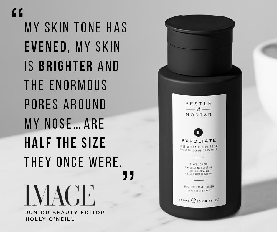 pestle and mortar exfoliate