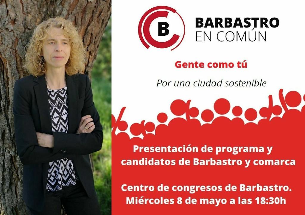 AltoAragonComun's tweet photo. #EnComún #Huesca #AltoAragón #Municipalismo

#Barbastro en Común/ #Somontano en Común presenta hoy el programa y las candidaturas ciudadanas que concurrirán en municipios como #Adahuesca, #Hoz y #Costean, #SalasAltas, Barbastro, #Abiego, #Peraltilla, #Castillazuelo o #Naval. https://t.co/ncED0CRqcd
