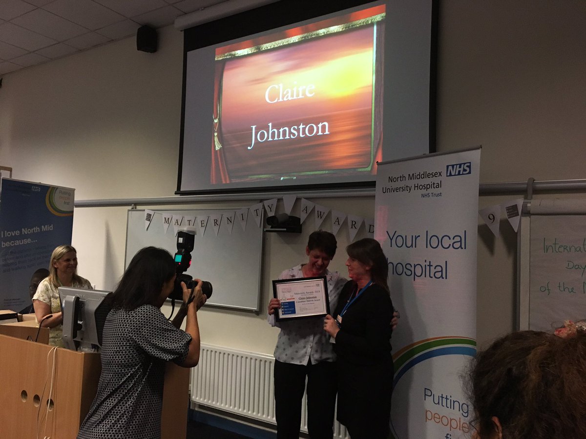 NorthRcm's tweet photo. Consultant Midwife award for service development https://t.co/8WDBftXoHe