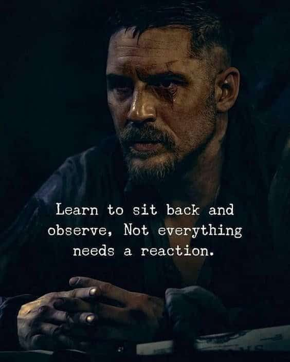 joybalcita's tweet photo. Learn to sit back and observe. Not everything needs a reaction. #guidingthoughts https://t.co/FmSVUdSO2v
