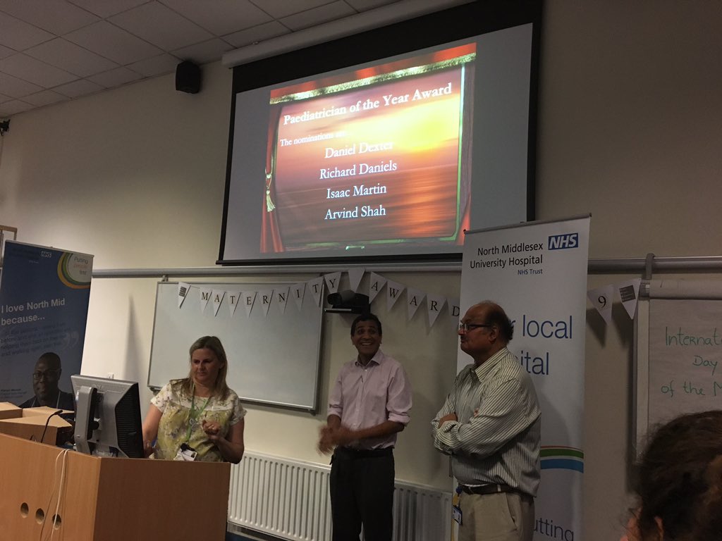 NorthRcm's tweet photo. Paediatrician of the Year....loving our supportive teams https://t.co/kxcSbviMhu