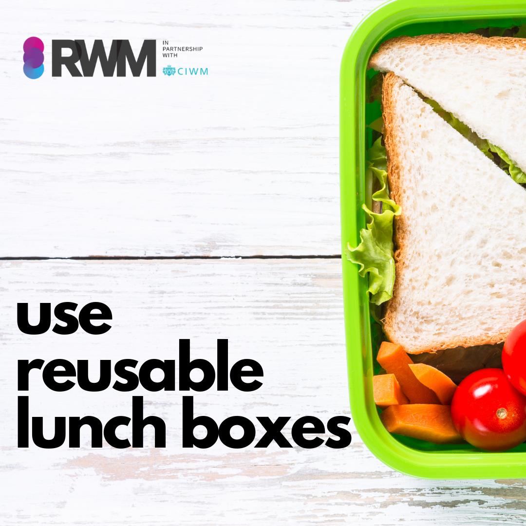 #RWMPlasticFreeDay 🌍 Ditch the single use sandwich bags &amp; use reusable storage containers/lunch boxes 🍱 #PlasticFreeDay