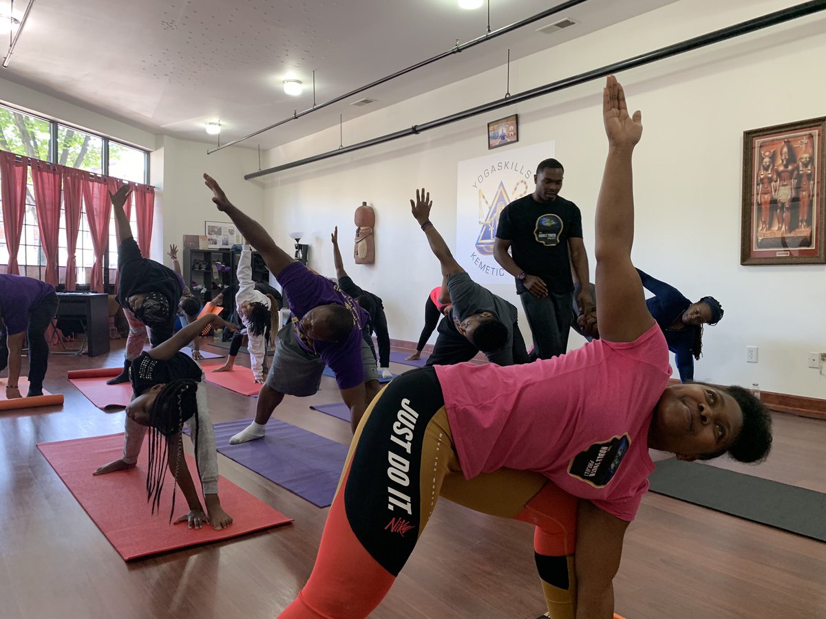 NobleTruthPro's tweet photo. Increase your self-awareness and flexibility by requesting a private/group yoga class @nobletruthproject. 
#yoga #yogi #mindfulness #health #love #hoponthemat #realmendoyoga #meditation #visualization #fitness #rhythmandbreathe #balance #flexibility #imagination #peace #wellness https://t.co/JPyPqrpkp5