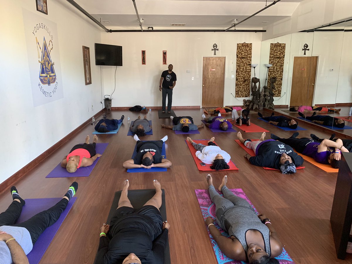 NobleTruthPro's tweet photo. Increase your self-awareness and flexibility by requesting a private/group yoga class @nobletruthproject. 
#yoga #yogi #mindfulness #health #love #hoponthemat #realmendoyoga #meditation #visualization #fitness #rhythmandbreathe #balance #flexibility #imagination #peace #wellness https://t.co/JPyPqrpkp5
