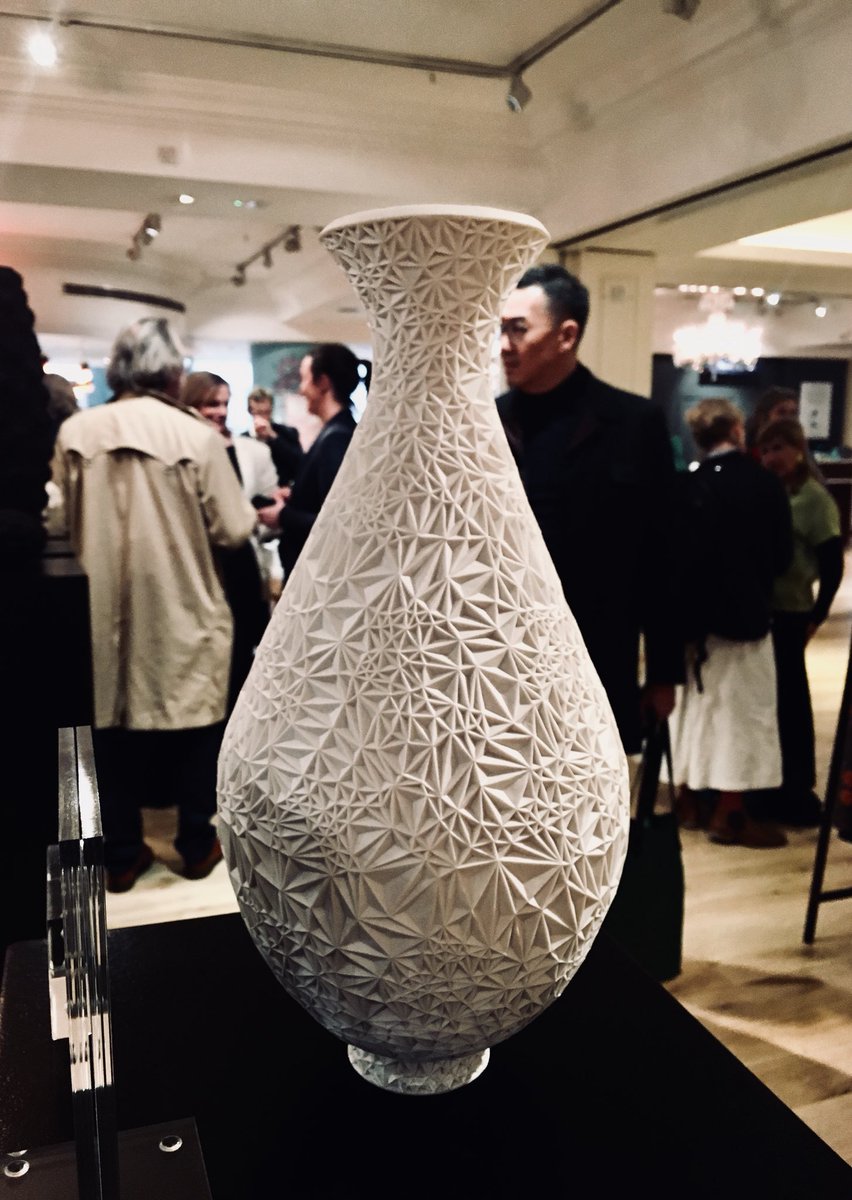 samueljfry's tweet photo. I enjoyed seeing @Cockpit_Arts artists @Fortnums last night for @Londoncraftweek. They are there until 12 May if you get a chance: https://t.co/Y6HmwMpgrD https://t.co/pM7MdYzaGa