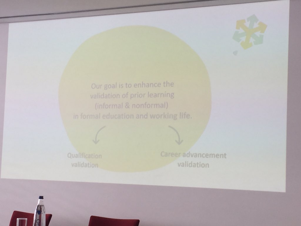 GerardPruim's tweet photo. Interesting second day at the #VPL2019 #vplbiennale in Berlin. @lottaon from @SivisNYT about how to enhance VPL by NGO’s: https://t.co/jur6wQ8eGJ. They use #ESCO and #openbadges for the #openrecognition process. https://t.co/wDczE86NSP