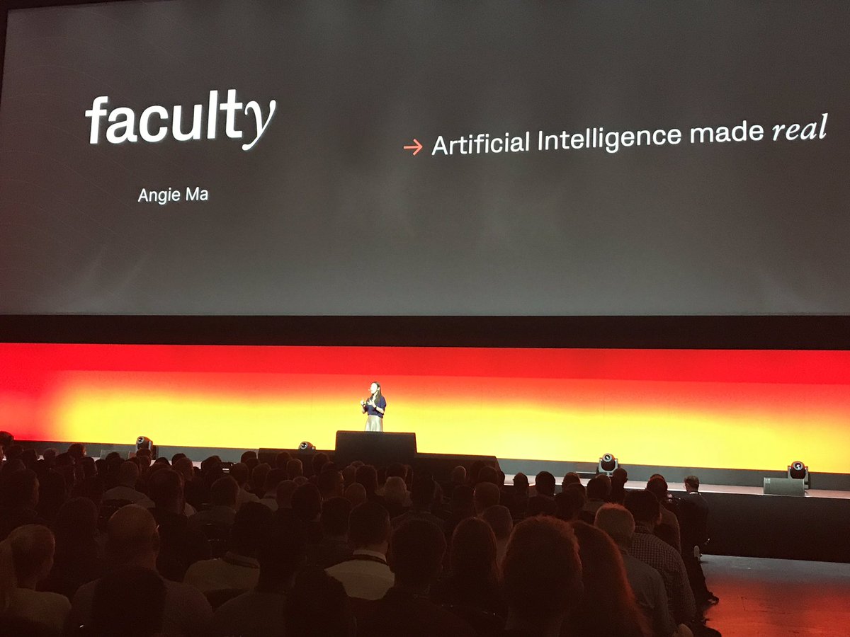 AWSonAir's tweet photo. AI algorithm must-haves: 
✔️fairness
✔️robustness
✔️explainability 
Angie Ma, Co-founder at Faculty, #AWSSummit London keynote. 🇬🇧 https://t.co/zxVEEmwTYu