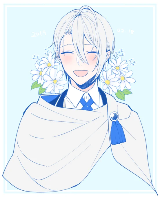 #令和1年5月8日は刀帳158番山姥切長義の日 せっかくだから再録…単体そんなに描いてなかった 