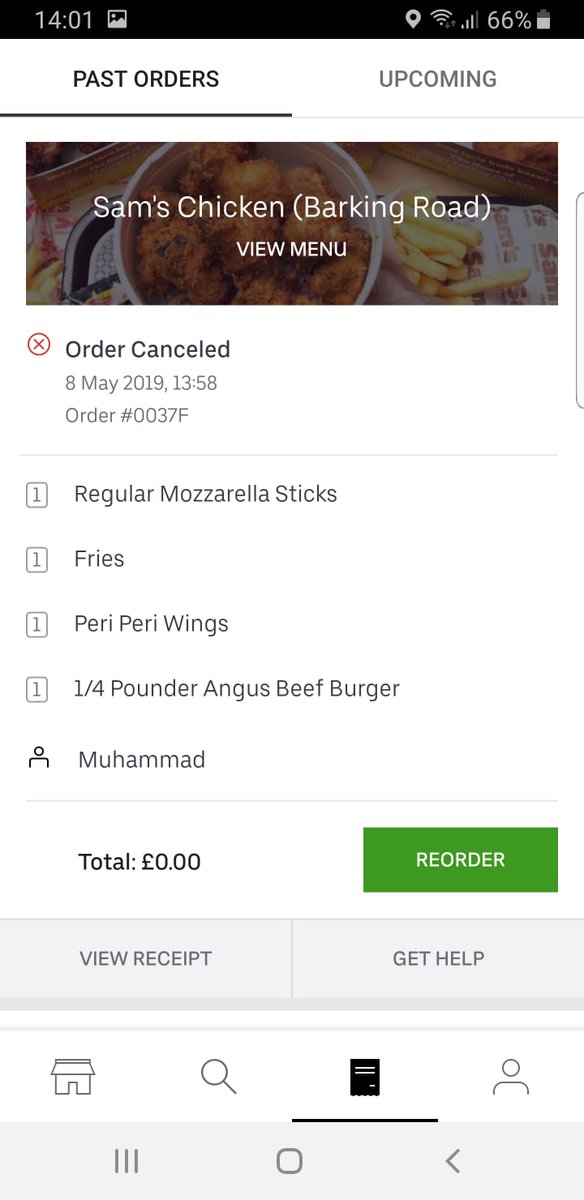 himu007's tweet photo. @UberEats How fuc*ing awesomely mean minded you guys are that after I post the truth, you cancel my order.

Now you are encouraging me to expose more truth about your sh*t delivery and unethical business practices. https://t.co/IPx9IdI6bB