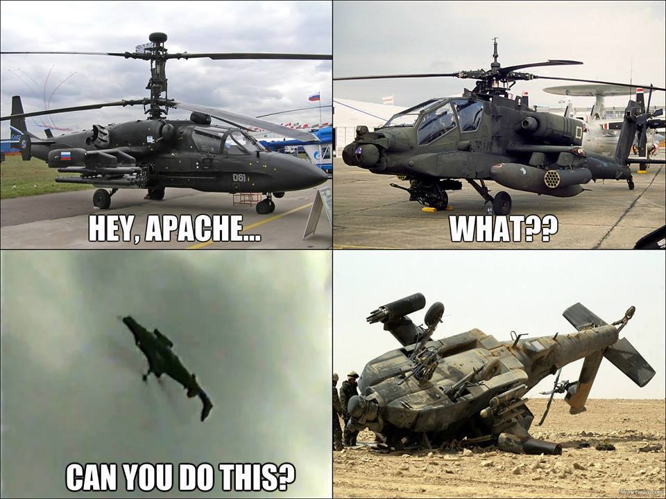 19Marr gaya Apache! #MilitaryHumour