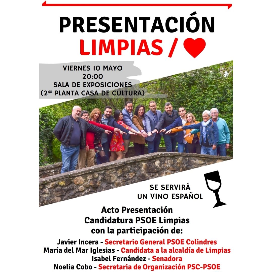 PSOELimpias's tweet photo. 🌹PRESENTACIÓN OFICIAL🌹El Limpias que Tú quieres /❤️ #TuFuturoEnBuenasManos https://t.co/rsEuqZKhKY