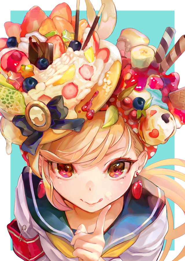 「🍰🥞🍨💖 」|tocopeのイラスト