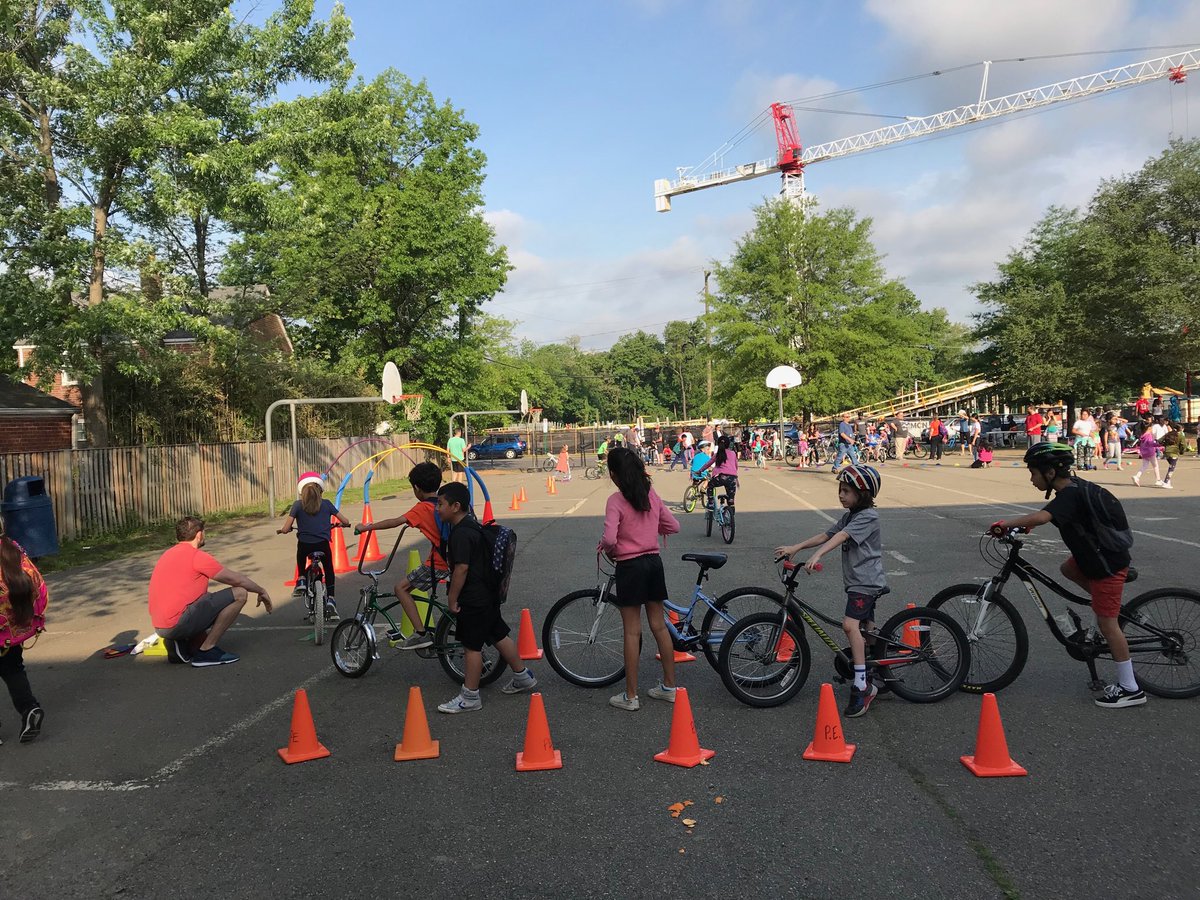 Great morning for biking to school. Thank you to all who brought it together.  :) #APSBike2SchoolDay
#KWBPride