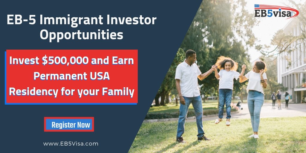 Why EB-5 #Investors Choose to Live in Florida

#EB5Visa, LLC. helps foreign investors and their families to get permanent residency to live, study and work anywhere in the United States of America through the #EB5 Visa program.

#EB5India

eb5visa.com/eb-5-investors…