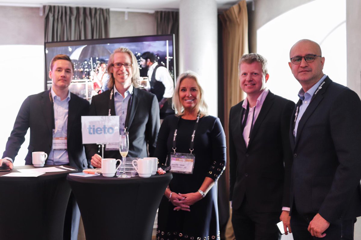 Tietoevry's tweet photo. We are present at Nordic #IndustryForumBanking &amp; #insurance today! Excited to discuss how to future-proof our customers businesses amidst the rise of fintech, new regulations and societal changes. Meet us by our booth! 👋🏼 @ManagementEv https://t.co/ssadPqDUyY