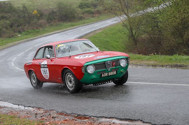 clayson_robert's tweet photo. "Wet Morning" - Leaving Charade Tour Auto 2019 Alfa Romeo Guila Sprint 1964 - Quirina and Valentina Louwman. @touratuto @peterauto @drivingability @littleracingcar #tourauto #tourautooptic2000 #tourauto2019 #peterauto #alfa #alfaromeo #alfaromeoguila #ca… https://t.co/s2EQ5ah0Xr https://t.co/VREbV5idnx