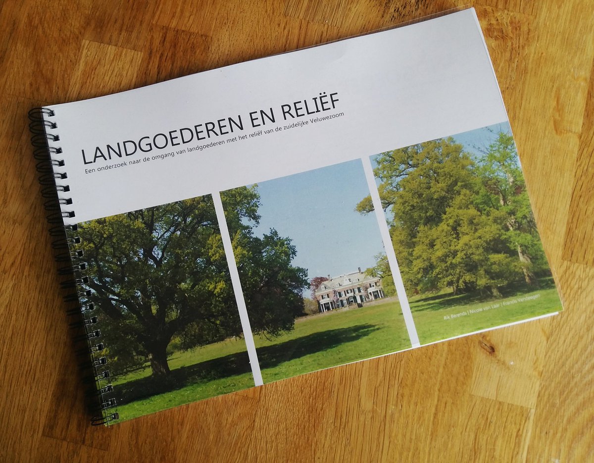 Rik_Berends's tweet image. ZO TROTS! Gisteren hebben wij ons afstudeeronderzoek ingeleverd waarin wij hebben onderzocht hoe landgoederen op de zuidelijke Veluwezoom ruimtelijk in hebben gespeeld op het reliëf, met de beleving van reliëf hieraan gekoppeld. @Hogeschool_VHL #Afstuderen #Landschapsontwerp