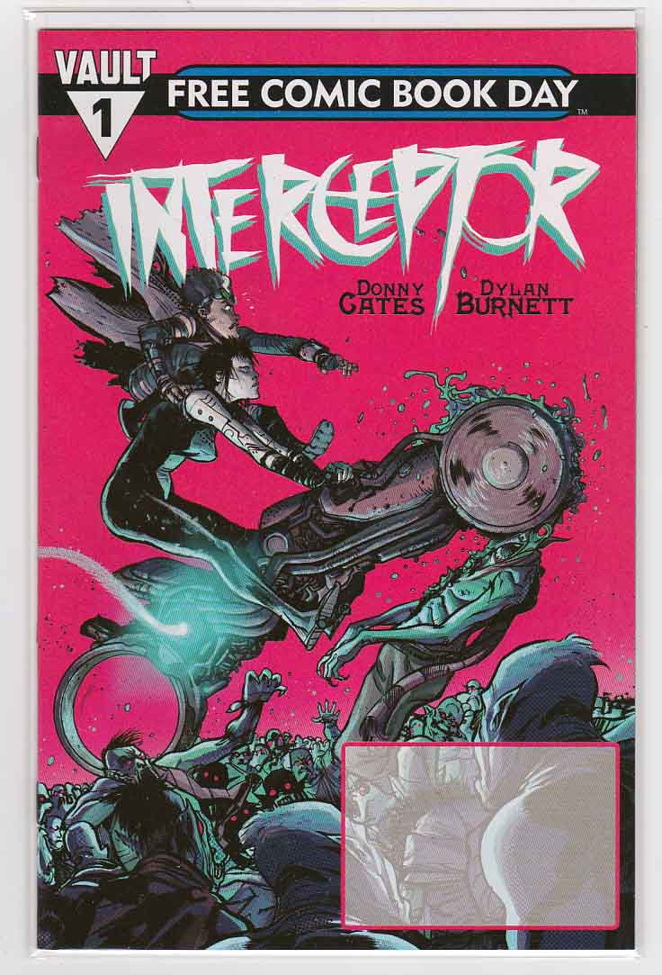 #INTERCEPTOR #FCBD #1 (2019) #DanielWarrenJohnson #DylanBurnett #DonnyCates #FCBD2019 Poli has a mech suit and a mission. Weep has machine guns and a temper. Together they lead a band of freedom fighters on a planet populated by vampires #DeathBeforeUndead amazon.com/dp/B07RGS32R3?…