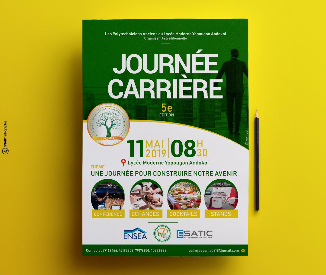 Snart_Info's tweet photo. [JOURNEE CARRIÈRE]

Et si on prenait des notes?
PALMYA, 11 Mai 2019, Une journée pour construire notre avenir...

#ecole #future #job #day  #carriere with @palmya
#SNART
#partenairegraphique https://t.co/TgPn8ZALZY