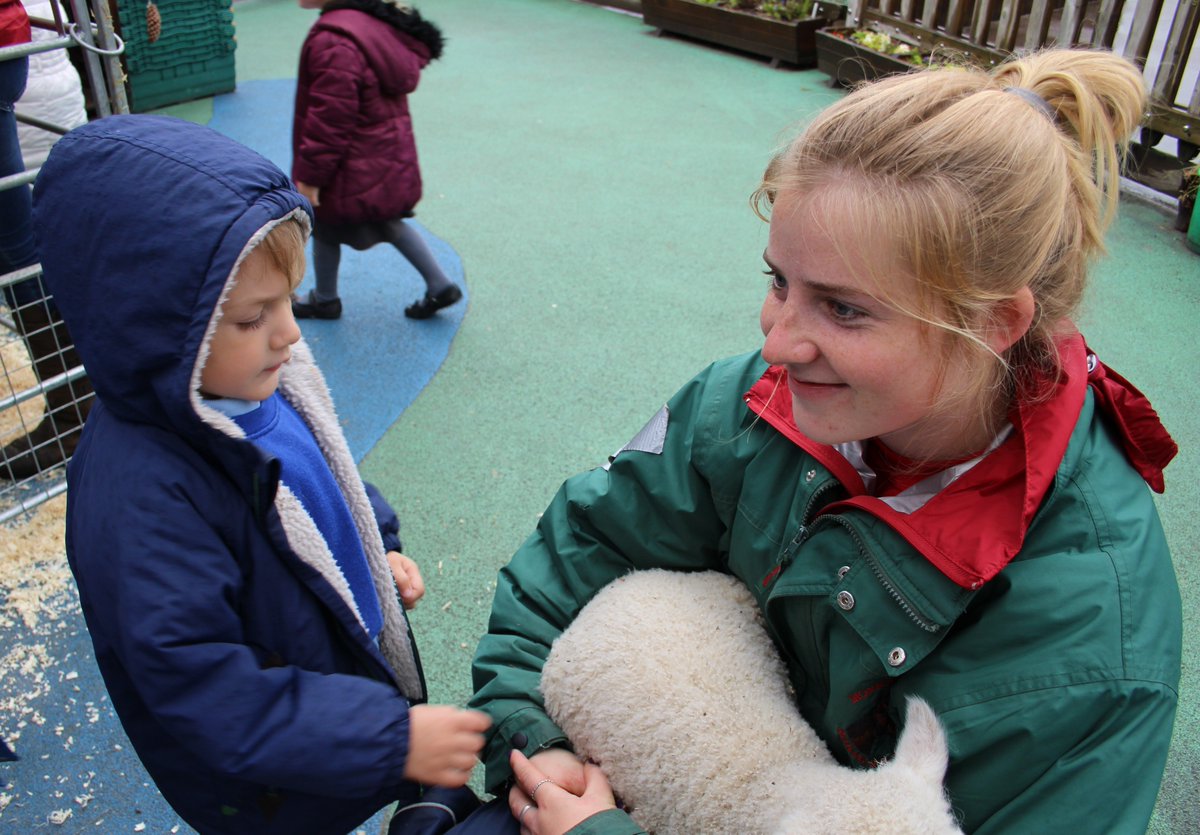 OrchardParkSch's tweet photo. Great excitement in Caterpillars this morning as @monach_farm are visiting Orchard Park! #monachfarm #orchardpark #nursery #EYFS https://t.co/lpL8RDiTib