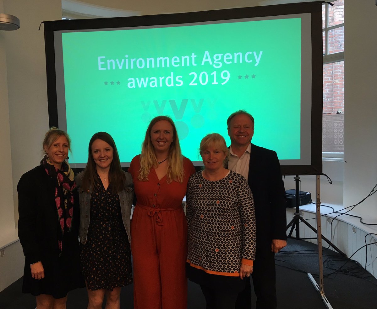 BruceNewport1's tweet photo. Today we are at the @EnvAgency awards ceremony hoping to bring awards home for our work on #plastics https://t.co/dN98NQb995