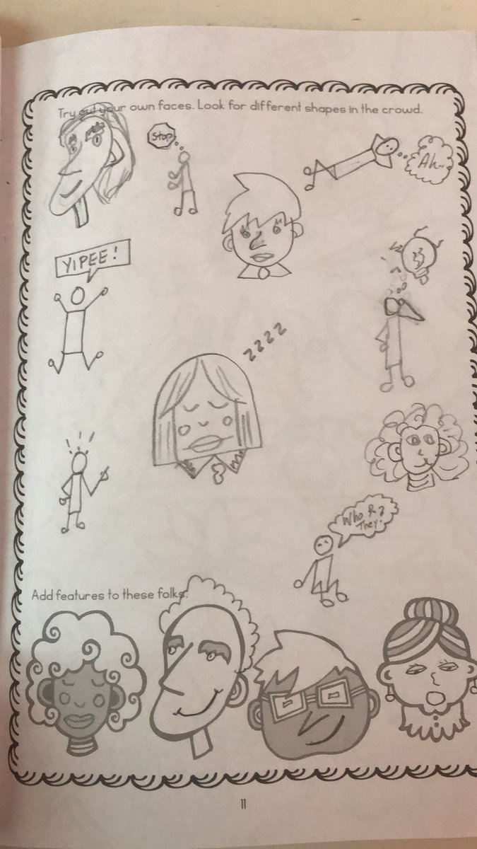 ChelseaCorreiac's tweet image. #sketchEDnh Doodling w/People