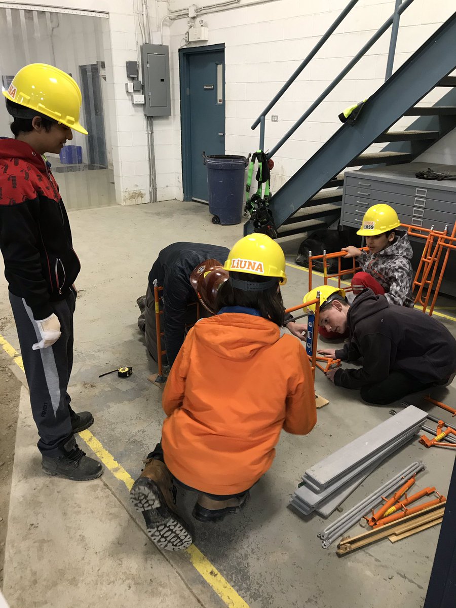 missropp's tweet photo. Thank you @LiUNA1059 for the awesome day touring your training facilities and trying our hands at some trade related skills. This was such a valuable experience for our grade 7 &amp; 8 students! @CleardaleI @CleardalePS https://t.co/ybVAmGHgK8