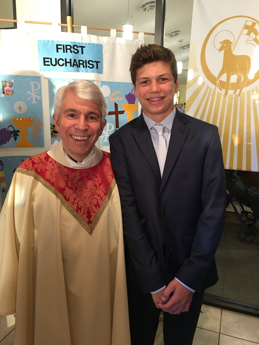 AMergott's tweet photo. #Confirmation2019 1. Pray. 2. Serve. 3. Smile. #LetsGo https://t.co/nU6uqvrDWM
