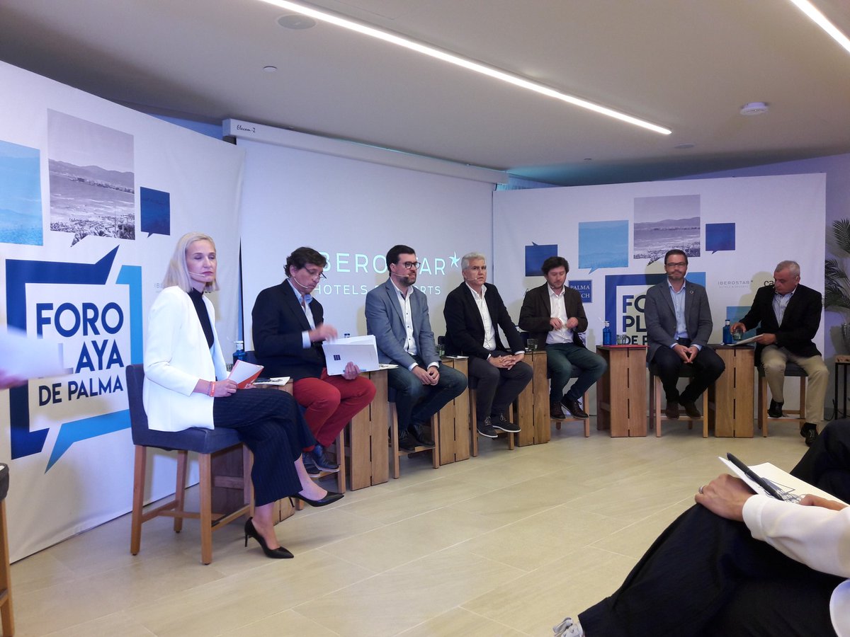 Todos los candidatos al ayuntamiento de Palma coinciden en destacar la importancia económica de la Playa de Palma y la deuda pendiente de inversión en la zona. En el #ForoPlayadePalma en <a href="/IBEROSTAR/">Iberostar</a> Selection Llaüt Palma de <a href="/AgenciaCOM365/">AgenciaCom</a>