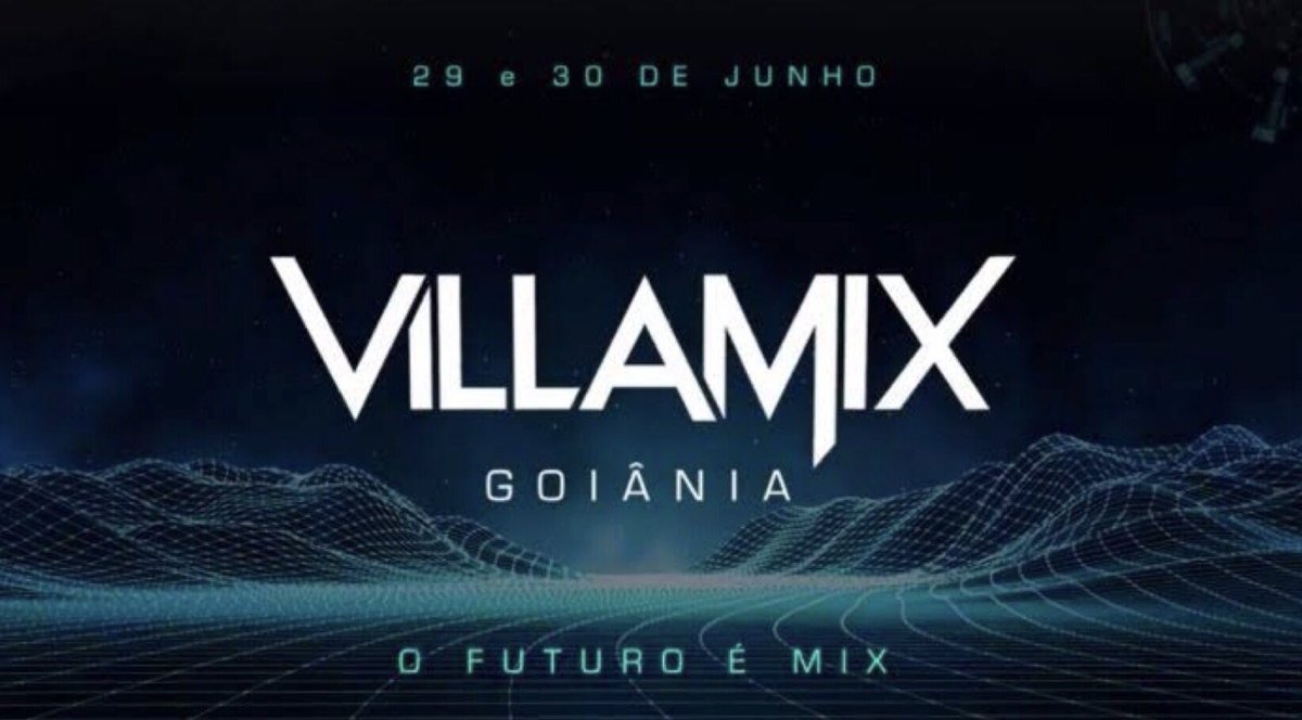 Vem aí Villa Mix Festival Goiânia!!
INFO: (62) 98100-9655