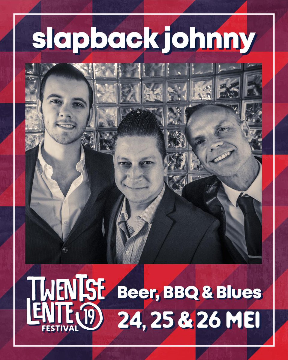 Slapback Johnny komt dit jaar naar Almelo tijdens het Twentse Lente Festival! 🤟🏻

Richie’s knallende drums, Rex’ vlammende gitaarspel en Peter’s beukende contrabas staan garant voor een knallende show!

Meer informatie over de Twentse Lente: twentselente.nl 🌷