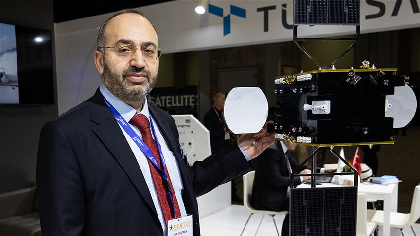 eha_medya's tweet photo. 📌#TUSAŞ tarafından geliştirilmesine başlanan elektrikli #SmallGEO haberleşme uydusu #ABD'de tanıtıldı.
🔗https://t.co/AOOFJIDZMT https://t.co/jXfxQUOVnE