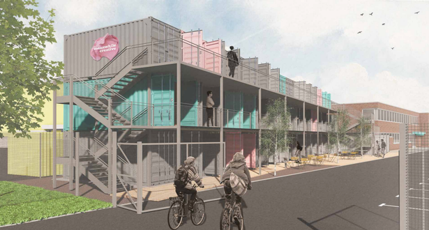WalesOnline's tweet photo. How old shipping containers could be transformed into new offices
https://t.co/j8esR16HwS https://t.co/a78rXsspWr