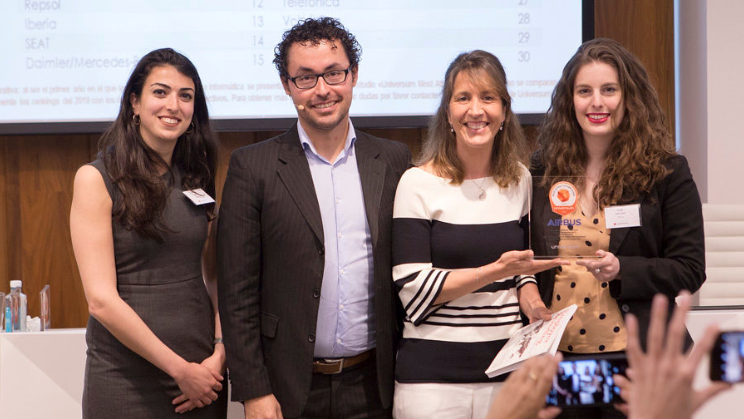 AirbusCareers's tweet photo. On May 7th, the results of @UniversumGlobal survey were published.
We are very proud to announce that Airbus is the #2 Most Attractive Employer 2019 according to Spanish #engineering students, #1 in our industry and #1 for best activities on Campus! #UniversumES https://t.co/HZt9nS0Q0I