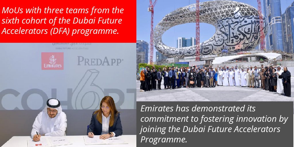 infoblazeme's tweet photo. #Emirates signs MoUs with three teams from #DubaiFutureAccelerators programme
@OpinstaUK #UK
#PredApp #Germany
@Verusen_AI #US
@emirates
@Futureaccel @DubaiFuture
#LetsTalkDubai #StartUp #Cohort #Accelerator
#MiddleEast #UAE #Dubai https://t.co/nAFyVEijoh https://t.co/gbuaR2erYZ