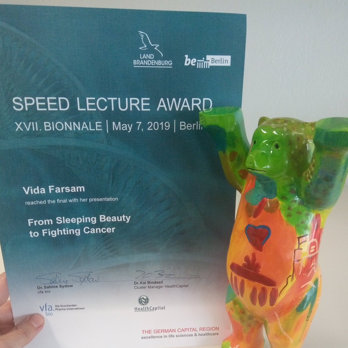 It was so great to give a presentation at #BIONNALE 2019!