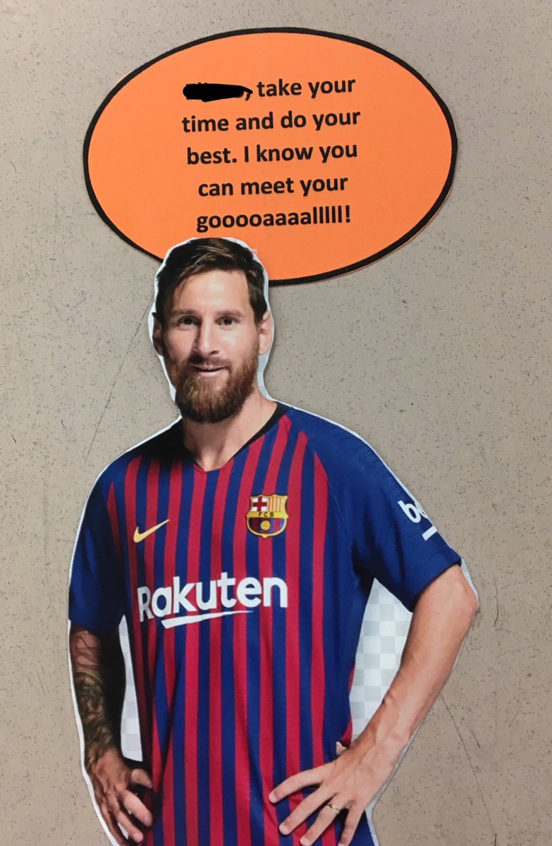 We had some famous friends stop by this morning with words of encouragement for today’s Reading SOL! <a href="/SugarlandES/">Sugarland Elementary</a>