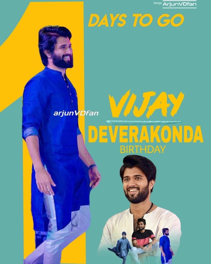 KeerthyShiva's tweet photo. @TheDeverakonda Advance happy b'day anna😍😍 https://t.co/Hil04PRRFp