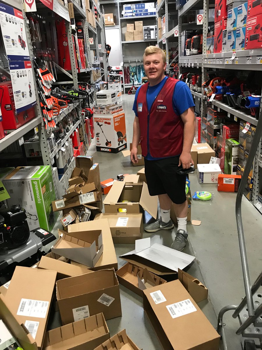 7Kingsport's tweet photo. Great Job Logan for pounding down our focus bays for Wednesday https://t.co/9ZBmZp3uSG