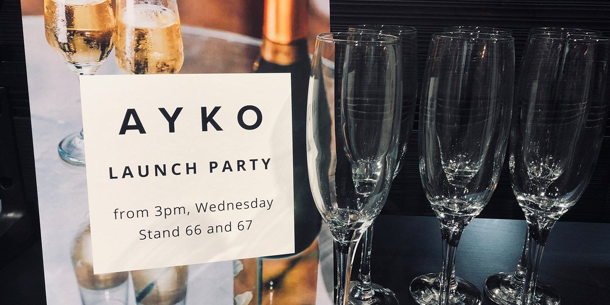 Head over to stands 66 &amp; 67 at <a href="/eComShowNorth/">eCommerce Show North</a> from 3pm to join the AYKO launch party! <a href="/weareayko/">AYKO</a> #happyhour #ecommerceagency #Magentoagency