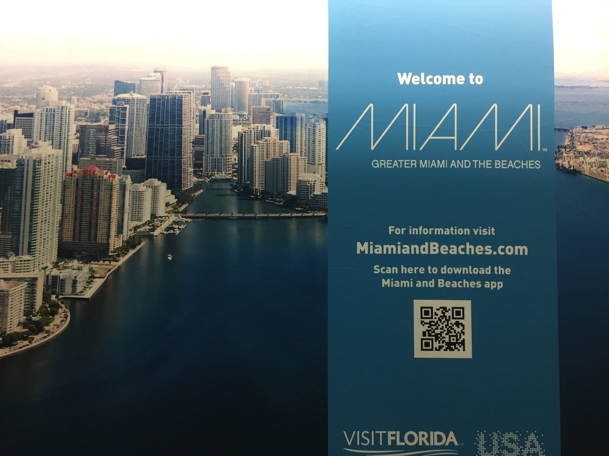 Just landed. Hello Miami. Looking for some new INLs!